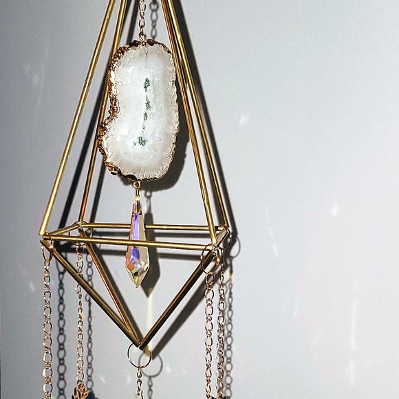 Himmeli Swarovski Sun Catcher/Lotus /Buddha/OHM - Picture 2 of 5